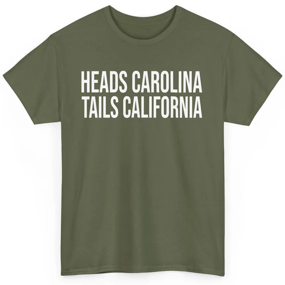Vintage Heads Carolina Tail California Summer Beach Paradise Classic Unisex T-Shirt