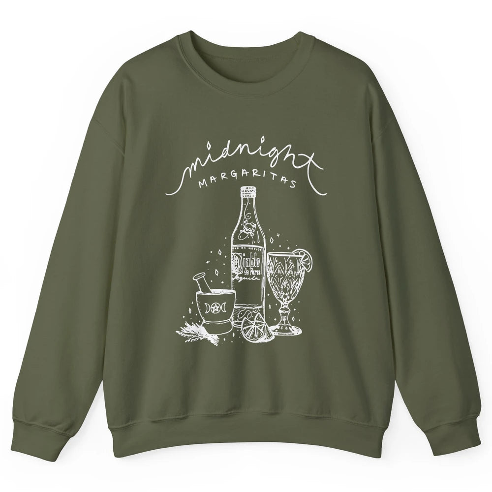 Practical Magic Gardening Witch Midnight Margaritas Planting Unisex Crewneck Sweatshirt