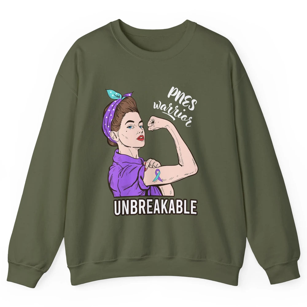 Psychogenic Non-epileptic Seizures Strong Woman Unbreakable Unisex Crewneck Sweatshirt