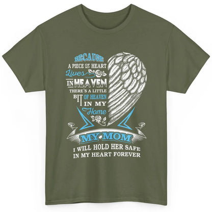 My Mom In Heaven Angel Wings Mother In Memories My Guardian Classic Unisex T-Shirt