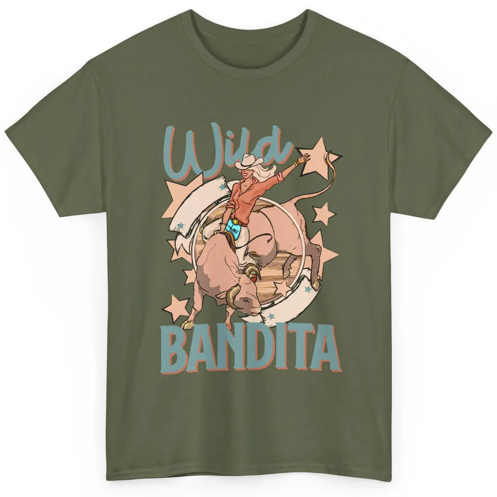 Retro Cowgirl Wild Bandita Western Country Cowboy Wild West Classic Unisex T-Shirt