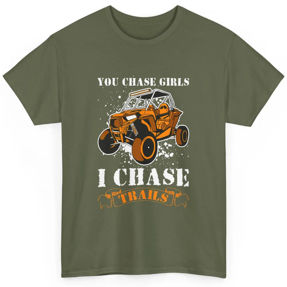 Retro Chase Trails Mud Rider Dirty UTV SXS Rider Offroad Classic Unisex T-Shirt