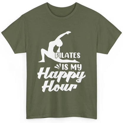 Retro Pilates Is my Happy Hour Great Woman Workout Fitness Classic Unisex T-Shirt
