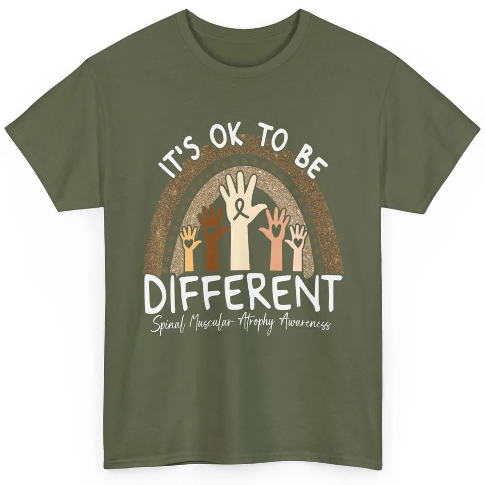 OK Be Different Rainbow Warrior Spinal Muscular Atrophy SMA Classic Unisex T-Shirt