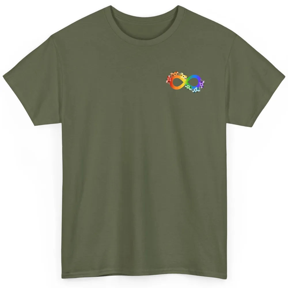 Neurodiversity Autism Spectrum Disorder Awareness Infinity Classic Unisex T-Shirt