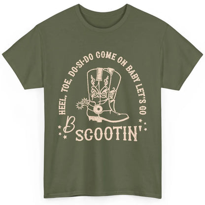 Retro Cowboy Come On Boot Scootin' Boogie Western Country Classic Unisex T-Shirt