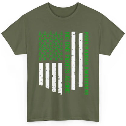 PANS/PANDAS Awareness Retro US Flag No One Fight Alone Classic Unisex T-Shirt