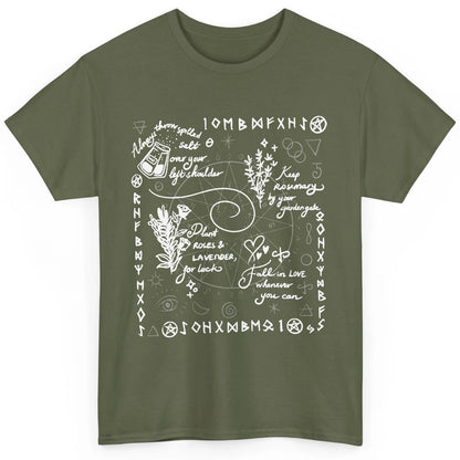 Practical Magic Gardening Card Gardeners Plant Lovers Gift Classic Unisex T-Shirt