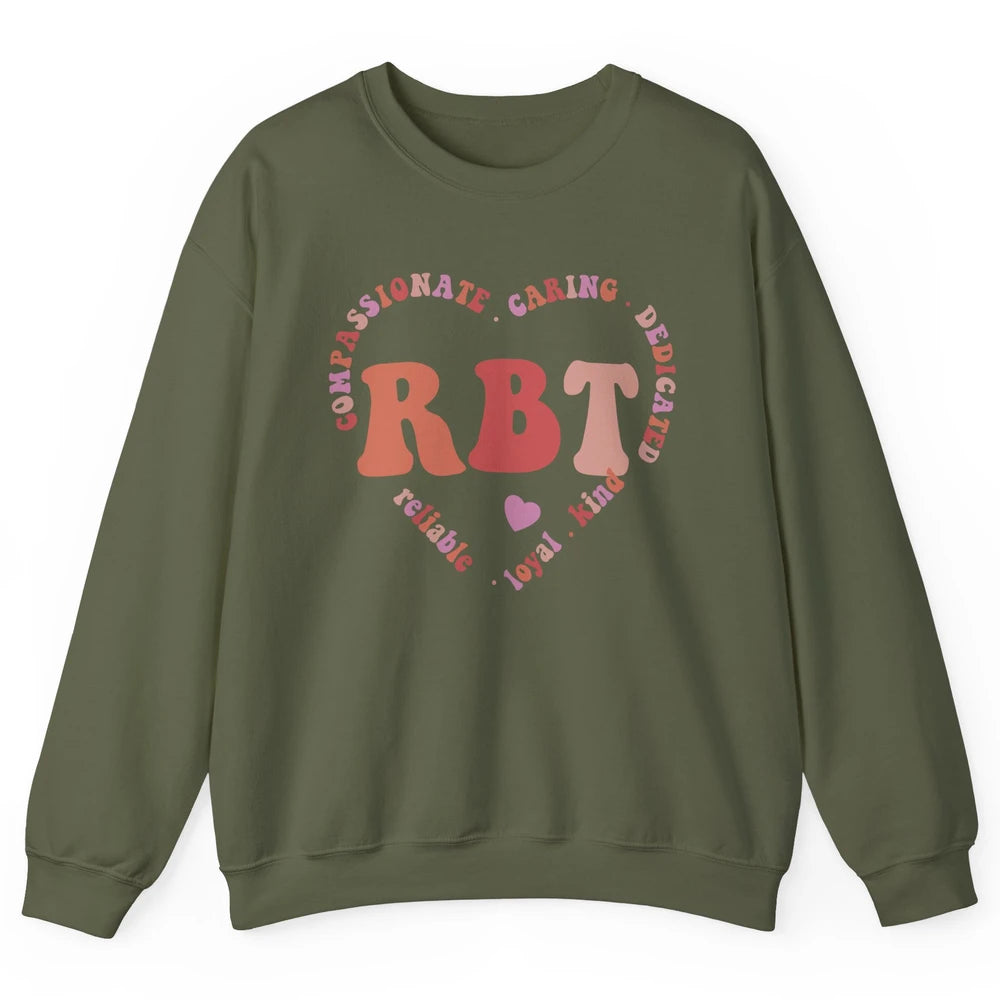 Registered Behavior Technician Valentines RBT Appreciation Unisex Crewneck Sweatshirt