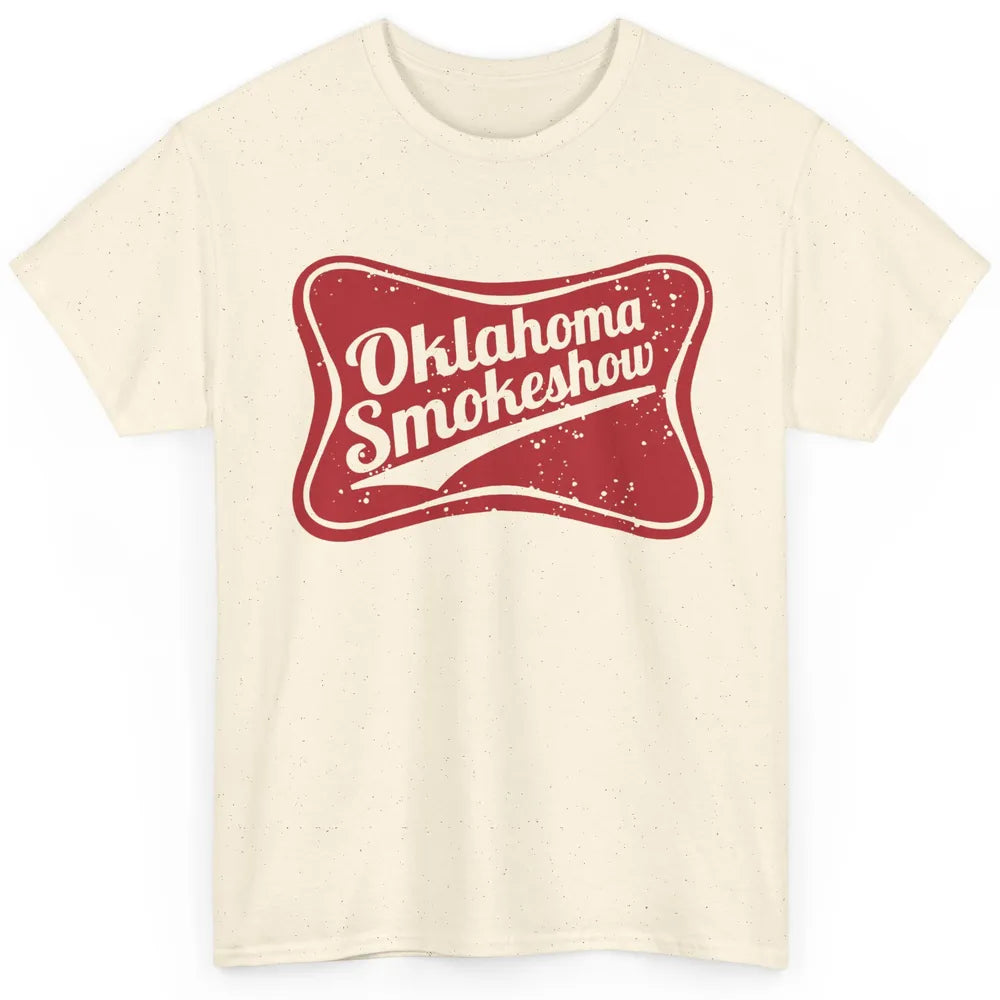 Retro Cowgirl Oklahoma Smokeshow Small Town Western Country Classic Unisex T-Shirt