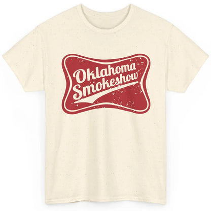 Retro Cowgirl Oklahoma Smokeshow Small Town Western Country Classic Unisex T-Shirt