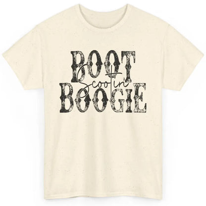 Retro Cowboy Boot Scooting Boogie Western Country Cowgirl Classic Unisex T-Shirt