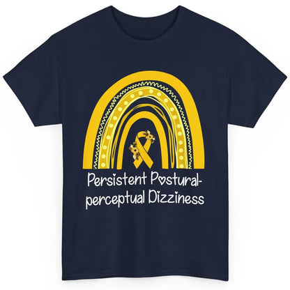 Persistent Postural-perceptual Dizziness PPPD Yellow Rainbow Classic Unisex T-Shirt