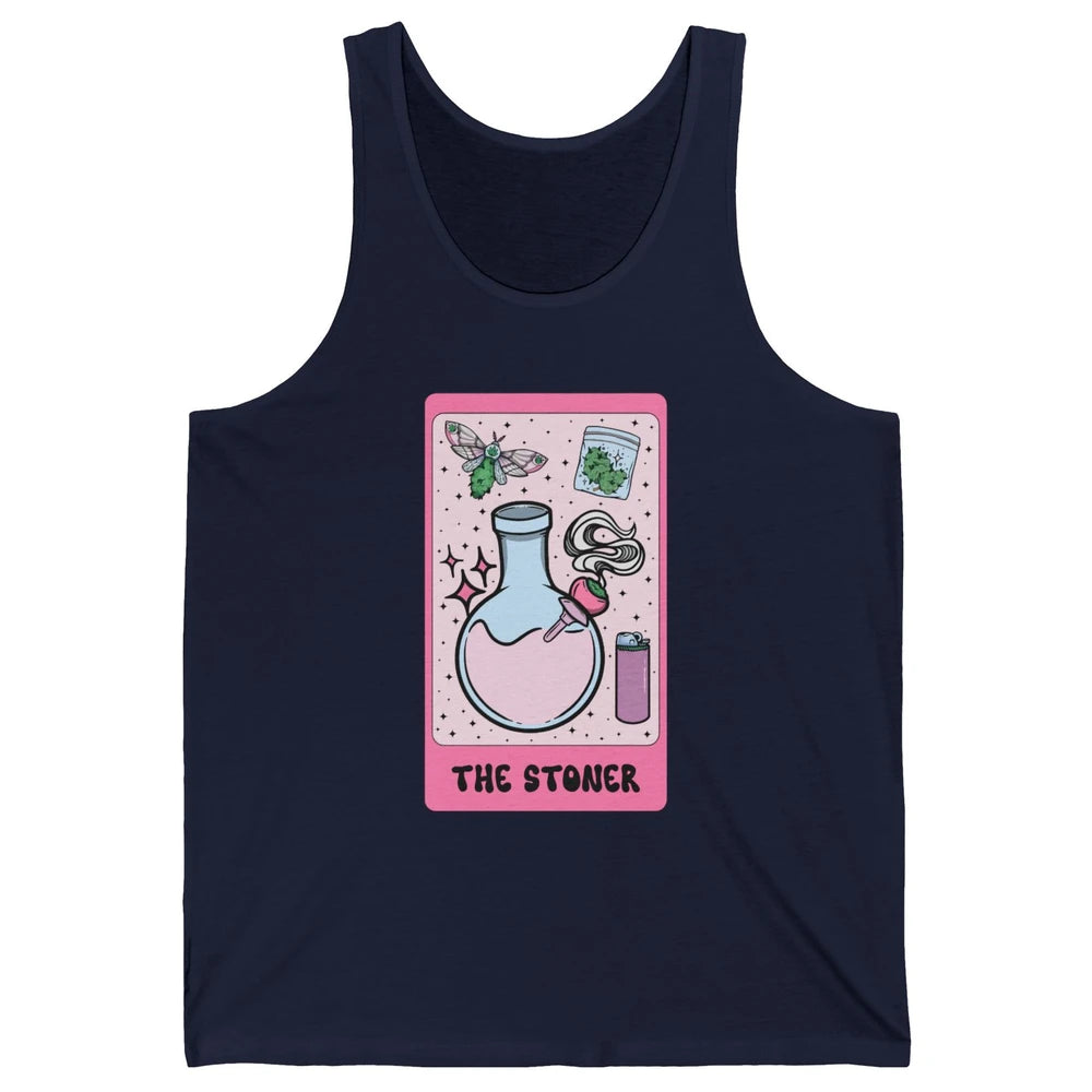 Funny Weed The Stoner Tarot Card Cannabis Weed Lovers Unisex Jersey Tank