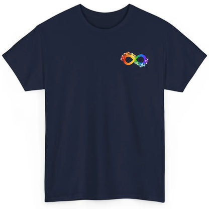 Neurodiversity Autism Spectrum Disorder Awareness Infinity Classic Unisex T-Shirt