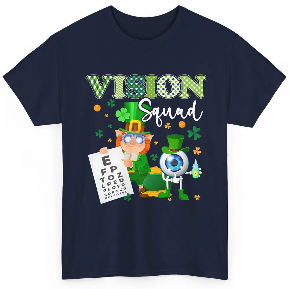 Optometrist St Patrick’s Day Vision Squad Optometry Shamrock Classic Unisex T-Shirt