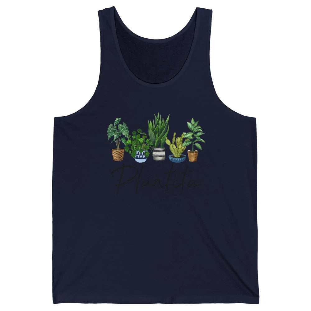 Plantita Plant Lovers Gardening Planting Plant Lady Gift Unisex Jersey Tank