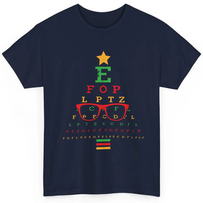 Optometrist Christmas Tree Optometry Symbols Optician Gift Classic Unisex T-Shirt