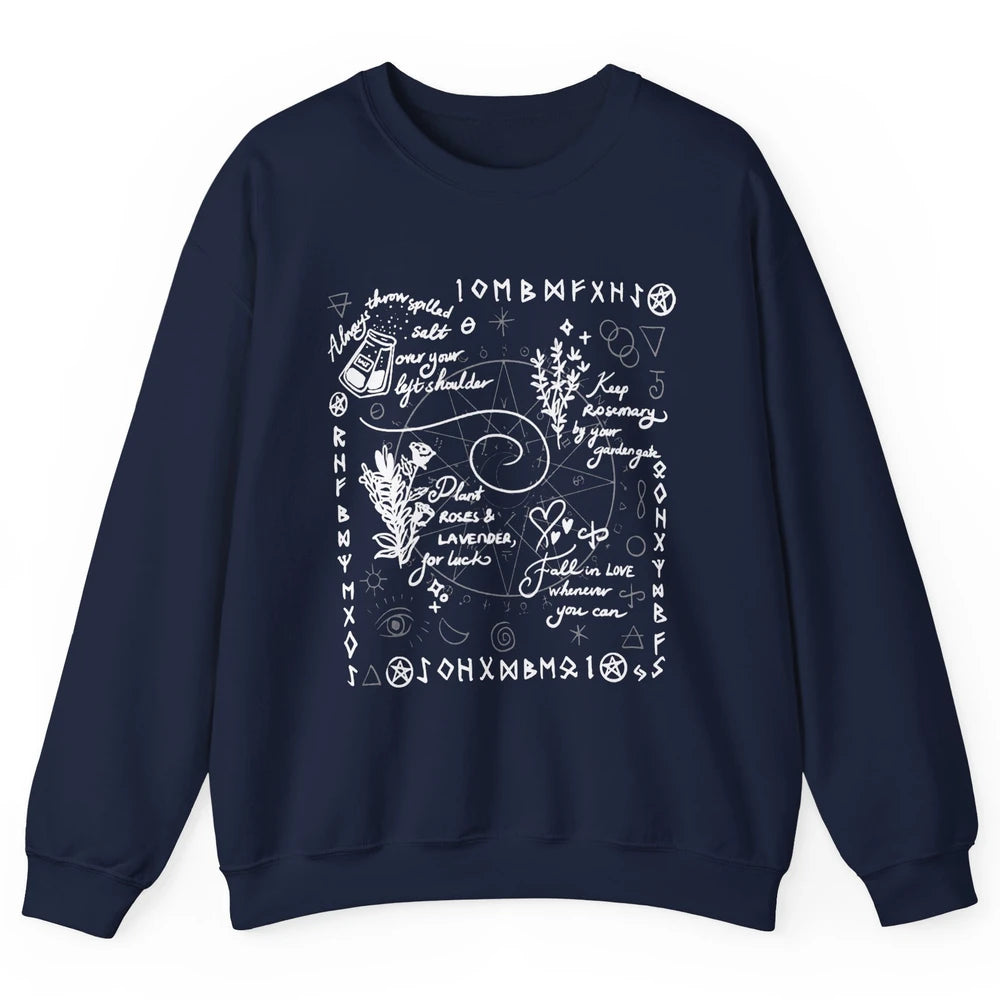 Practical Magic Gardening Card Gardeners Plant Lovers Gift Unisex Crewneck Sweatshirt