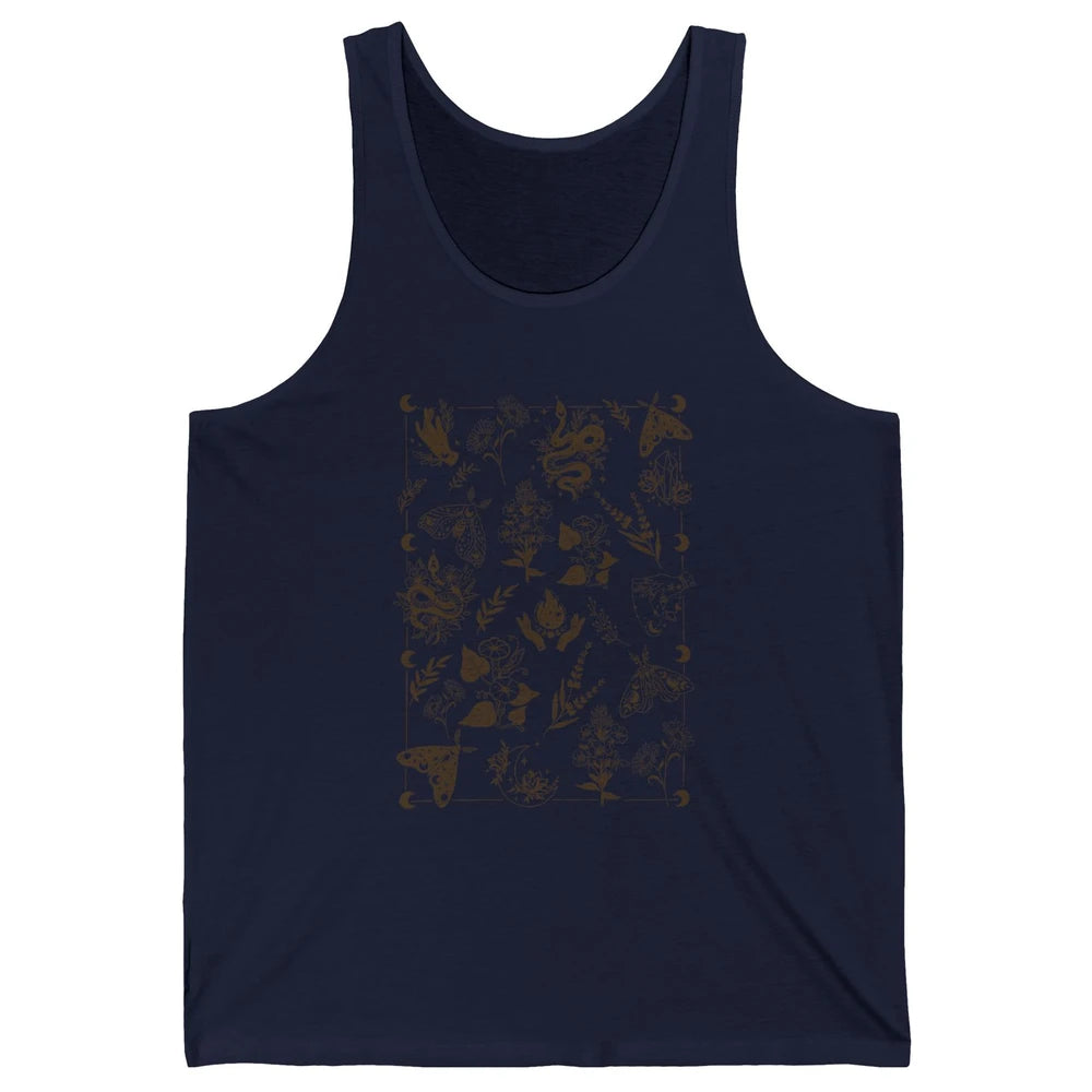 Practical Magic Witch Gardening Card Gardeners Plant Lovers Unisex Jersey Tank