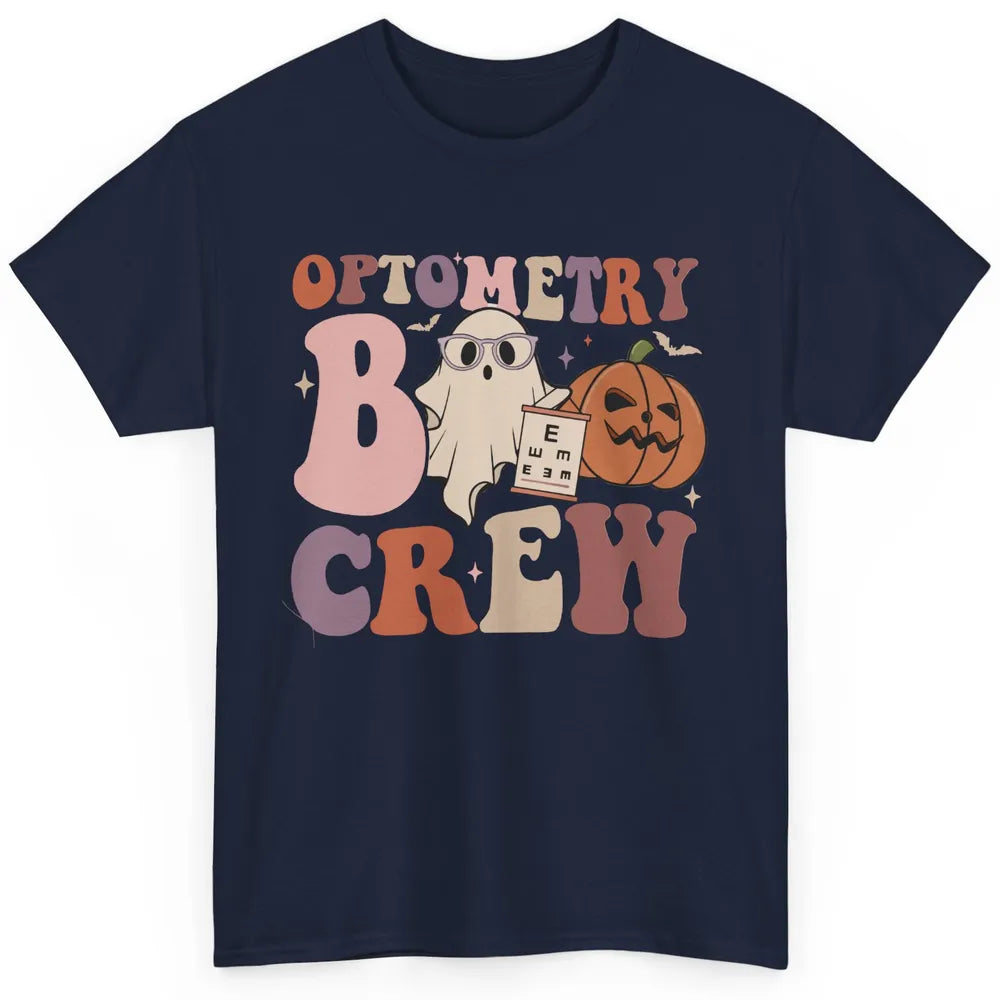 Optometry Boo Crew Halloween Ophthalmic Tech Optometrist Classic Unisex T-Shirt