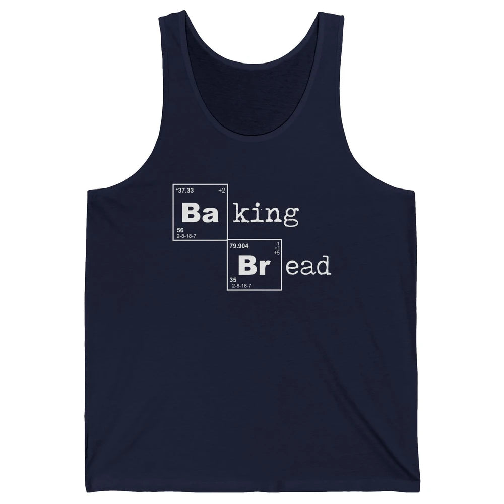 Retro Baking Bread Funny Baking Lovers Gift Bread Bakers Unisex Jersey Tank