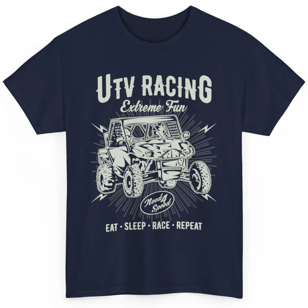 Retro Fun UTV Racing Limit Mud Riding Dirt SXS Rider Offroad Classic Unisex T-Shirt