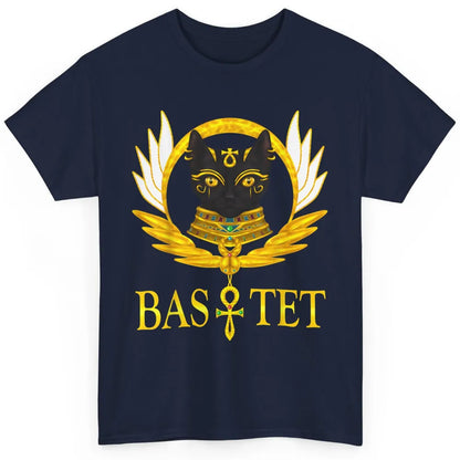 Retro Ancient Egyptian Cat Egypt Goddess Bastet Wings Horus Classic Unisex T-Shirt