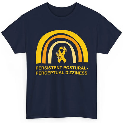 Persistent Postural-perceptual Dizziness PPPD Yellow Rainbow Classic Unisex T-Shirt