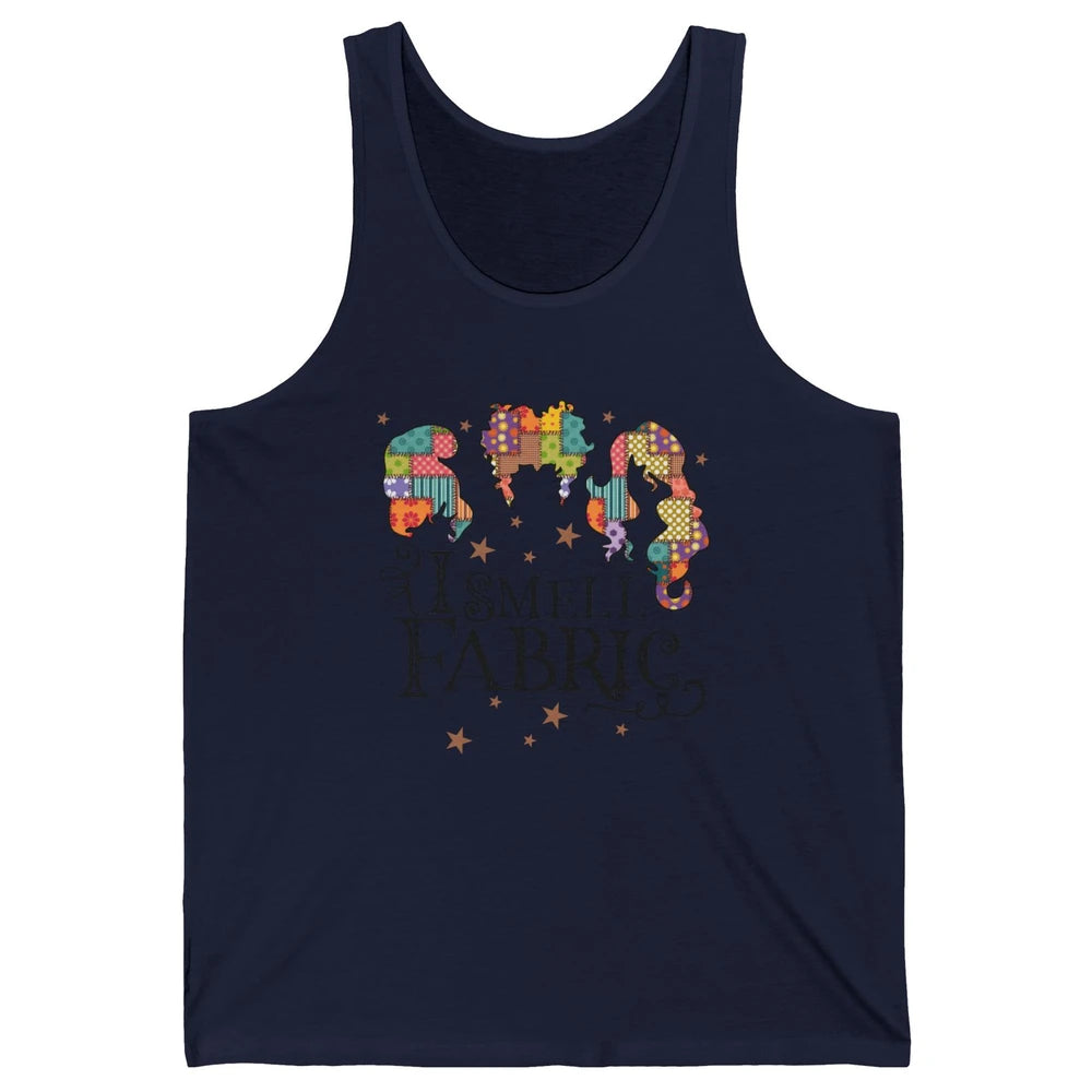 Quilting Witch I Smell Fabric Funny Halloween Sewing Costume Unisex Jersey Tank