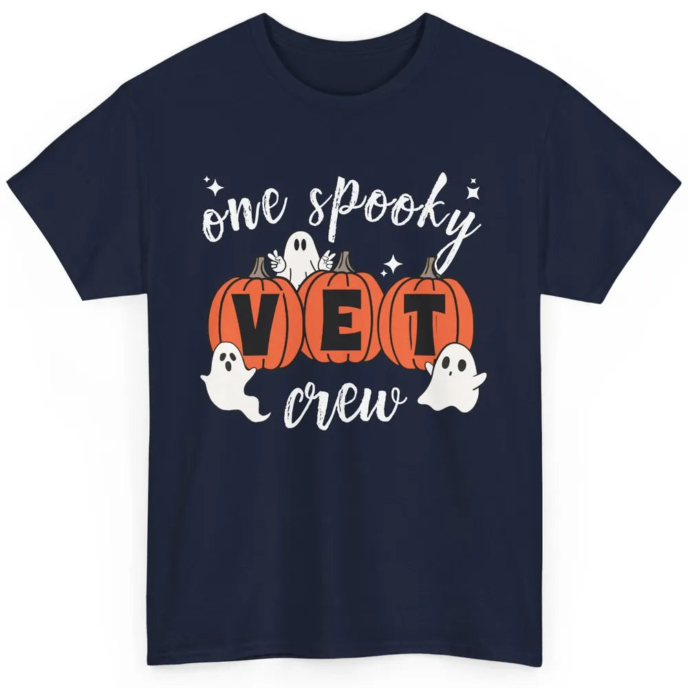 One Spooky Veterinarian Vet Squad Halloween Vet Tech Nurse Classic Unisex T-Shirt
