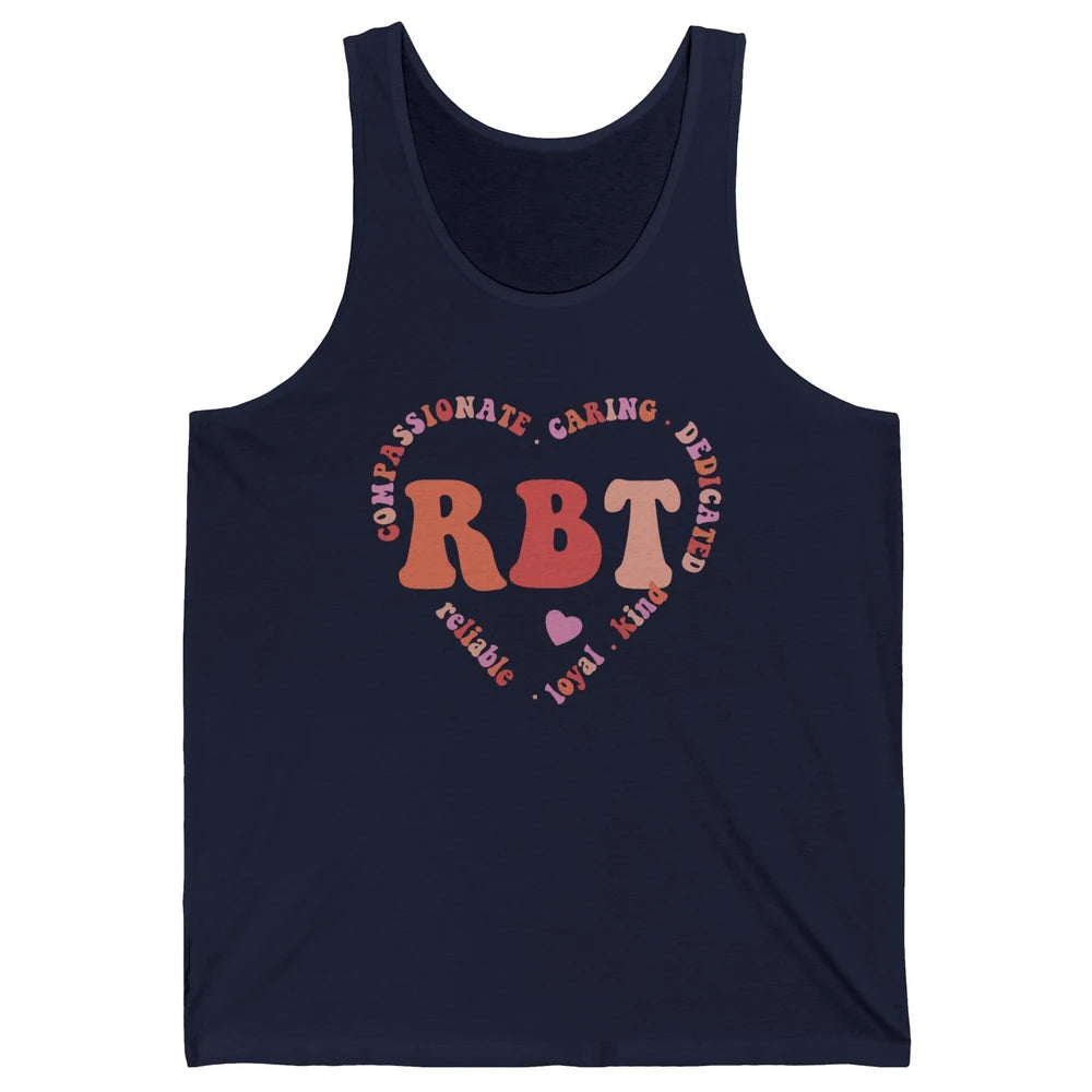 Registered Behavior Technician Valentines RBT Appreciation Unisex Jersey Tank