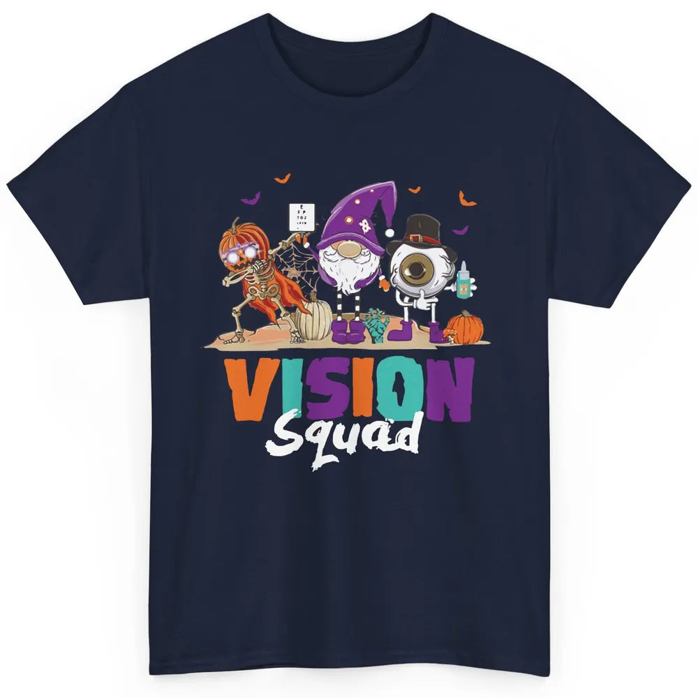 Optometrist Halloween Vision Squad Gnome Pumpkin Optician Classic Unisex T-Shirt