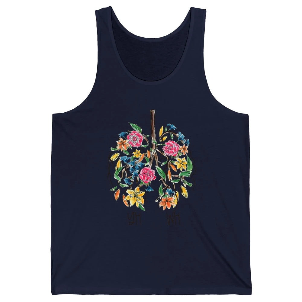 Our Very Breath Speaks His Name YHWH Christian Religious Unisex Jersey Tank