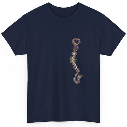 Minimalist Phlebotomist Heart Vein Nurse Phlebotomy Women Classic Unisex T-Shirt