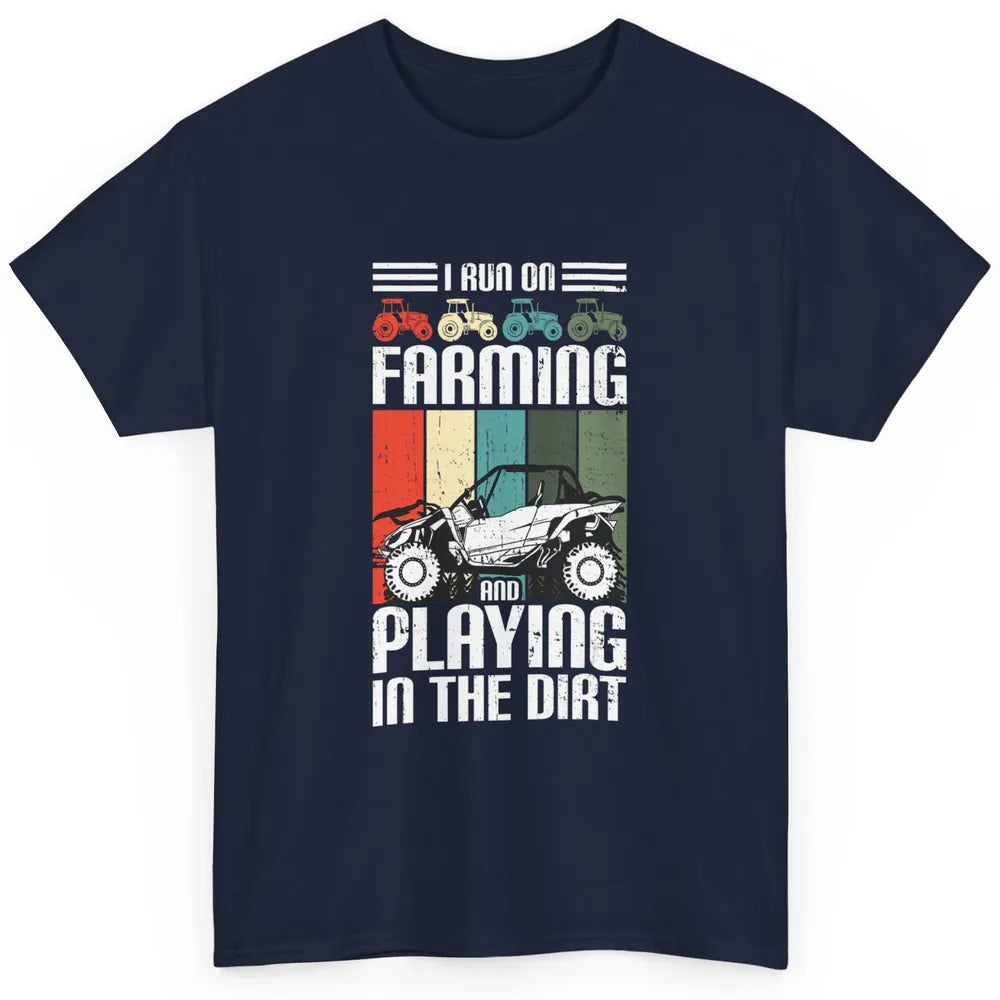 Retro Play In Dirt UTV Mud Riding Dirty SXS Rider Offroad Classic Unisex T-Shirt