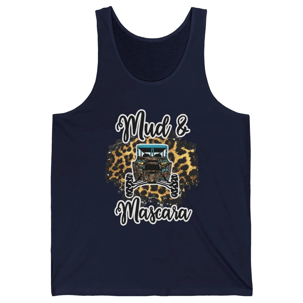 Mud And Mascara Leopard Mud ATV Offroad UTV SXS Rider Women Unisex Jersey Tank