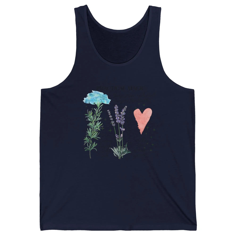 Practical Magic Witch Gardening Card Gardeners Plant Lovers Unisex Jersey Tank