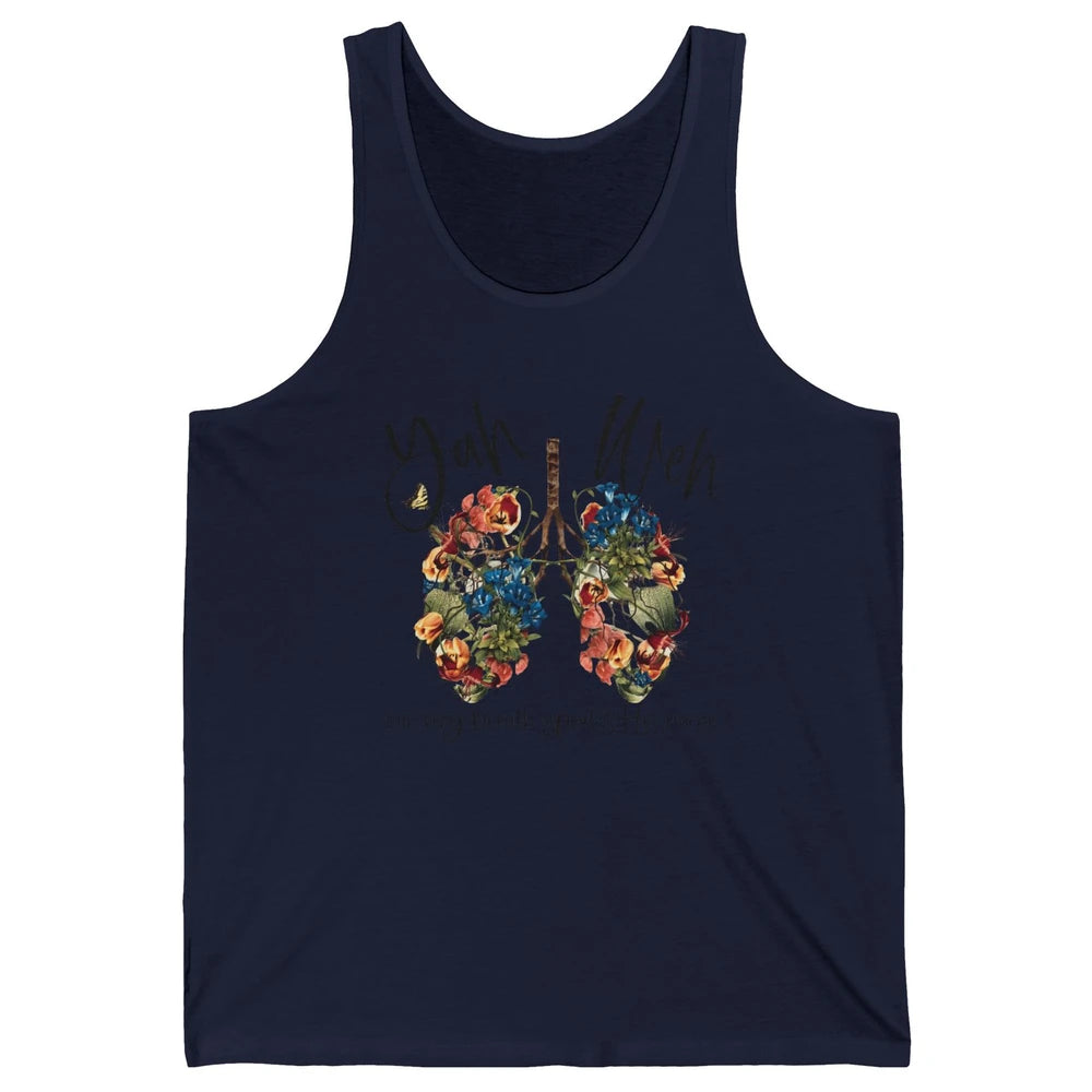 Our Very Breath Speaks His Name YHWH Christian Religious Unisex Jersey Tank