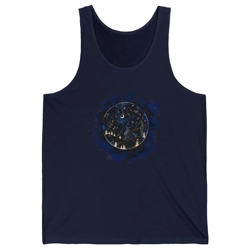 Night To The Stars Who Listen And Dreams That Are Answered Unisex Jersey Tank