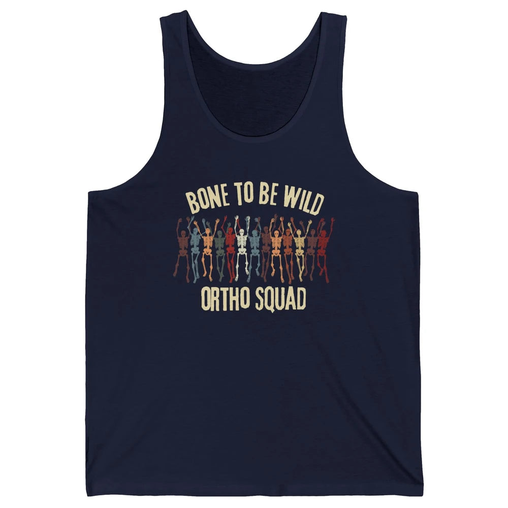 Ortho Squad Orthopedic Nurse Skeleton Nursing Appreciation Unisex Jersey Tank