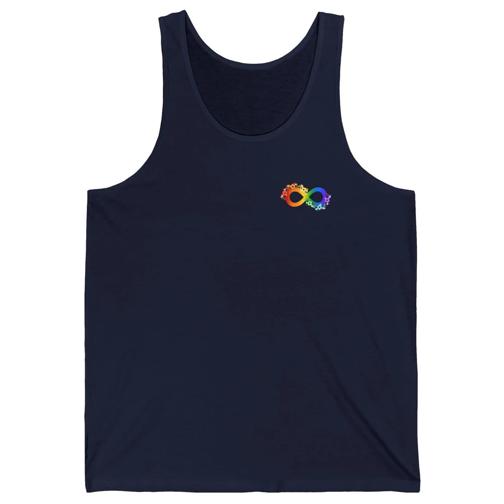 Neurodiversity Autism Spectrum Disorder Awareness Infinity Unisex Jersey Tank