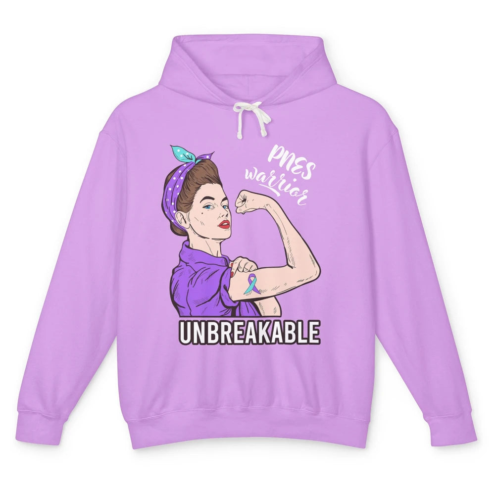 Psychogenic Non-epileptic Seizures Strong Woman Unbreakable Unisex Lightweight Hoodie