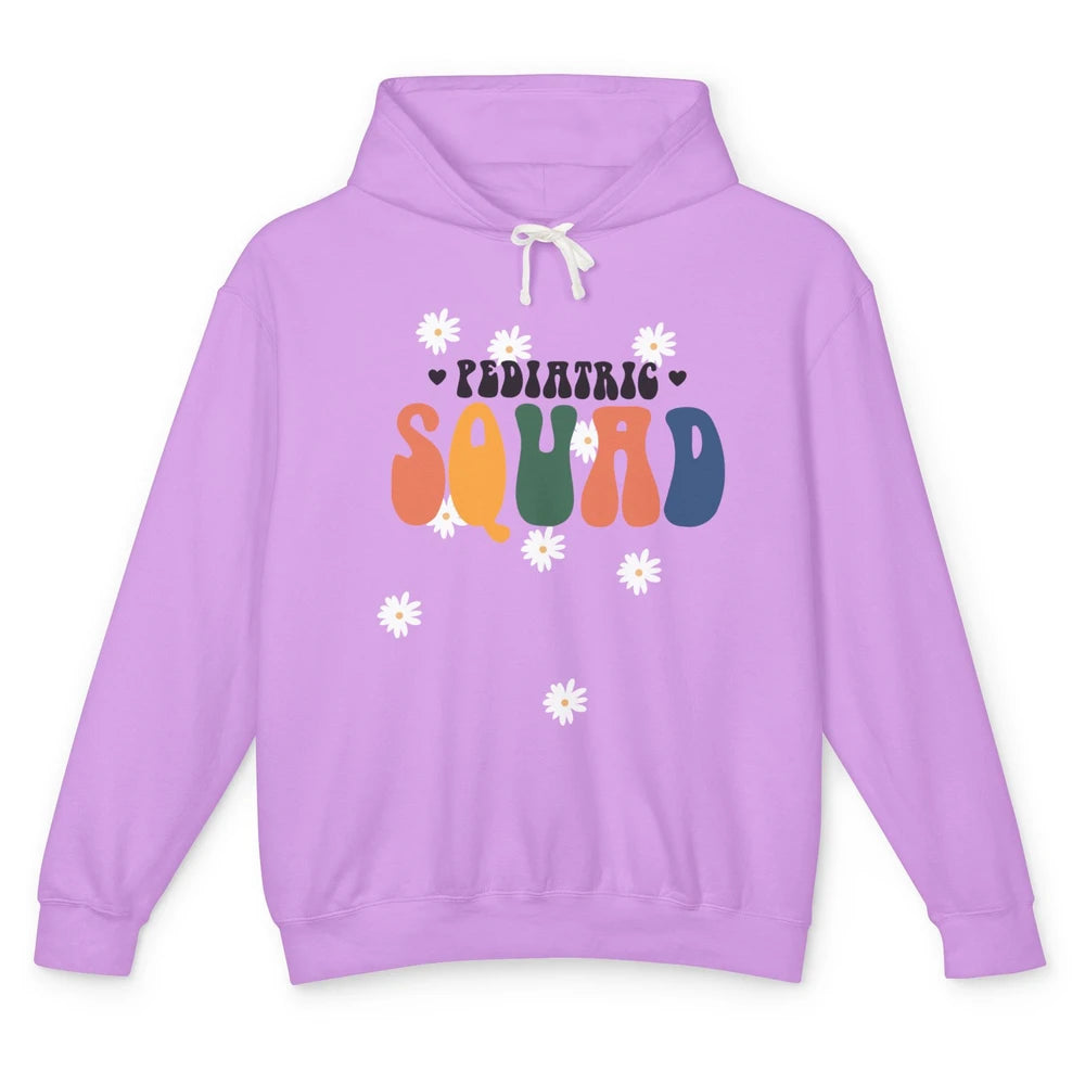 Pediatric Squad Peds Nurse Pediatric Physical Nursing School Unisex Lightweight Hoodie