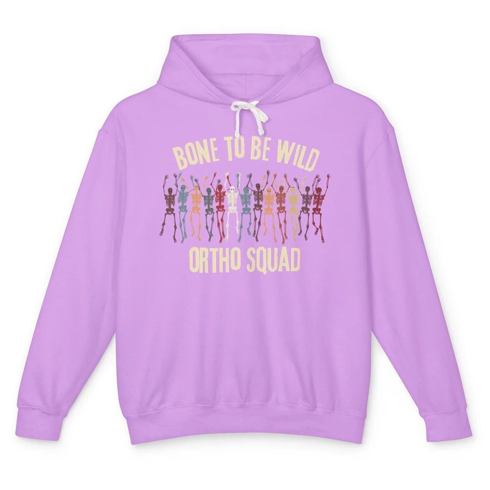 Ortho Squad Orthopedic Nurse Skeleton Nursing Appreciation Unisex Lightweight Hoodie