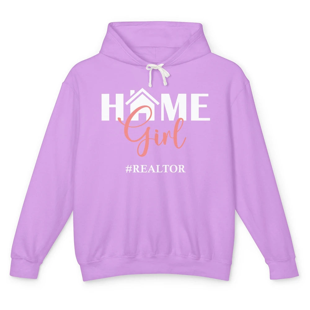 Realtor I'm Your Home Girl Real Estate Housing Investment Unisex Lightweight Hoodie