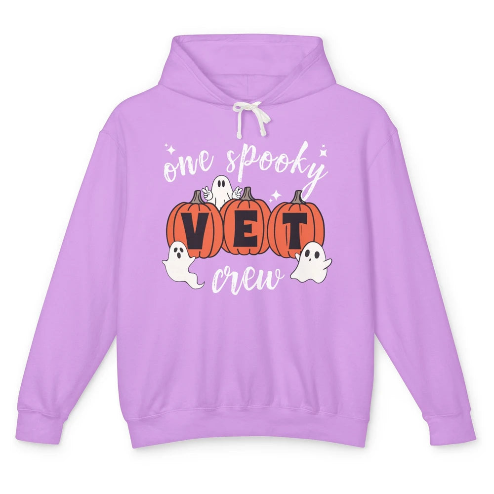 One Spooky Veterinarian Vet Squad Halloween Vet Tech Nurse Unisex Lightweight Hoodie