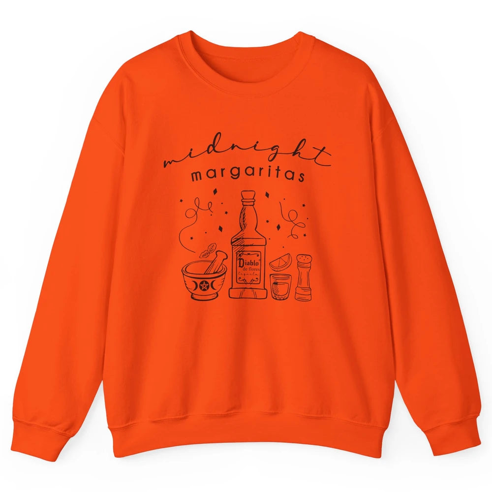 Midnight Margaritas Practical Magic Gardening Witch Planting Unisex Crewneck Sweatshirt