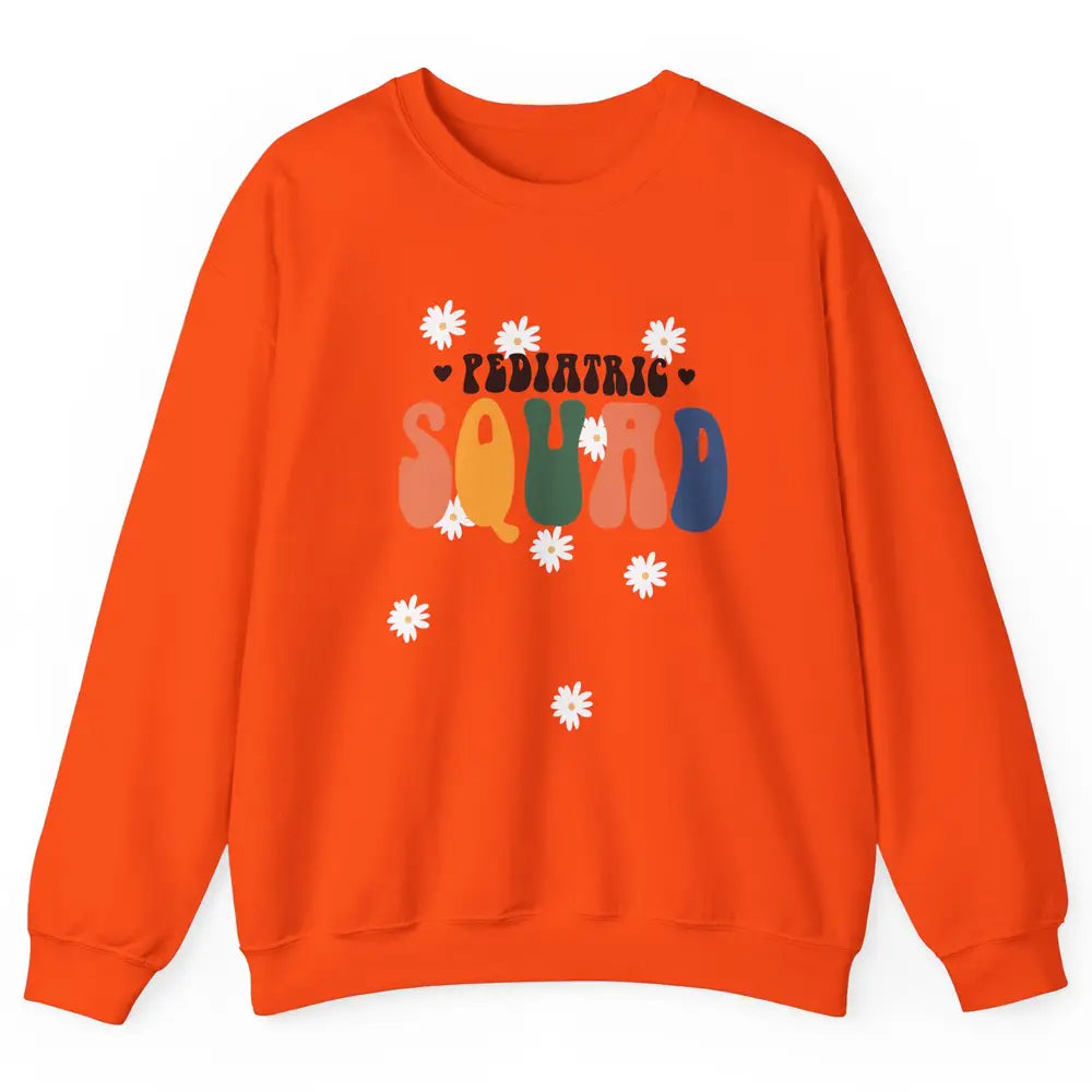 Pediatric Squad Peds Nurse Pediatric Physical Nursing School Unisex Crewneck Sweatshirt