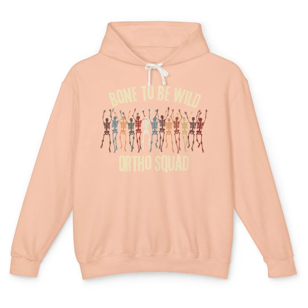 Ortho Squad Orthopedic Nurse Skeleton Nursing Appreciation Unisex Lightweight Hoodie